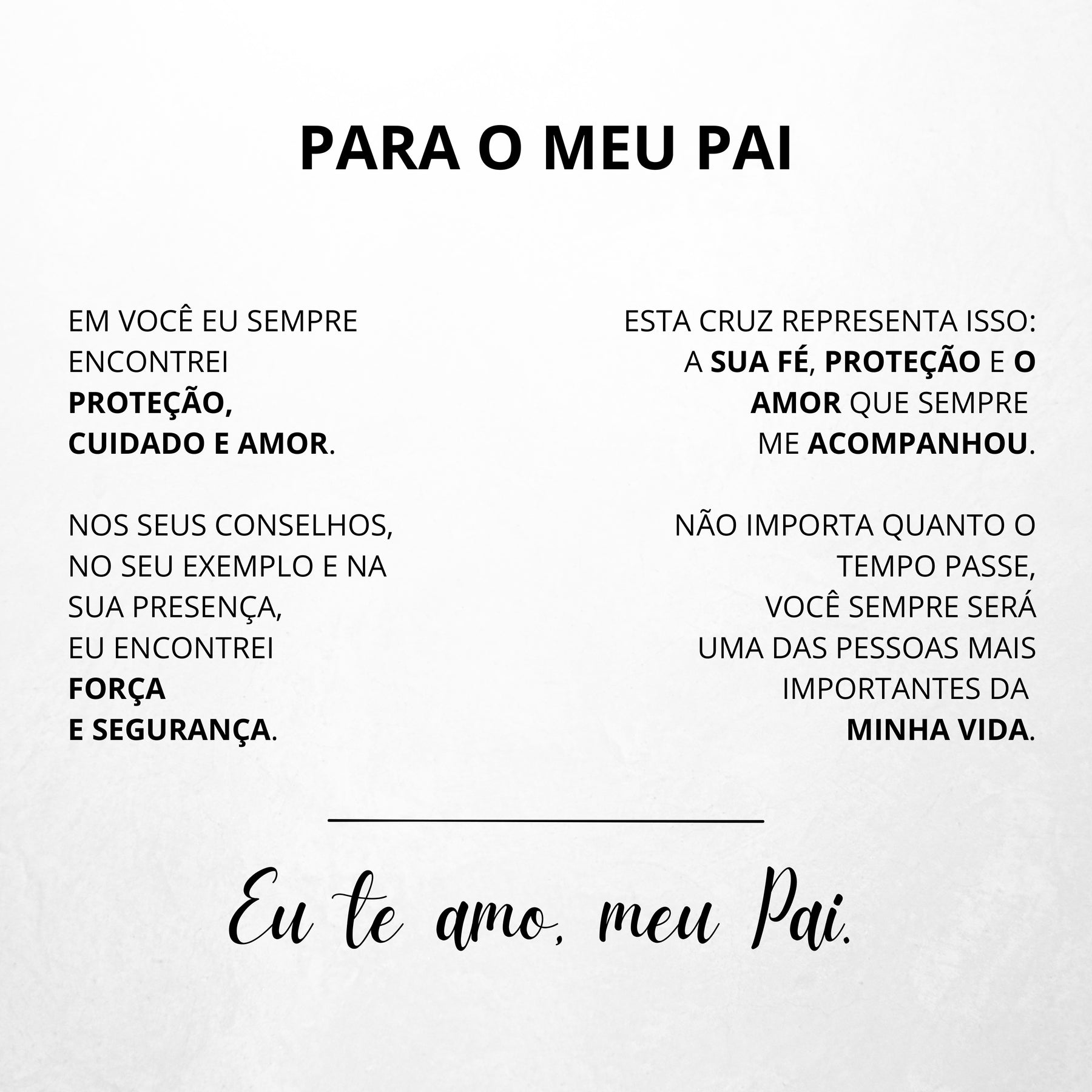 Carta Dedicatória