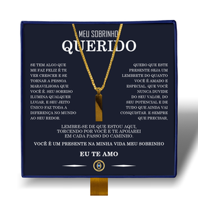 Meu Sobrinho - Colar Americano Banhado a Ouro 18k