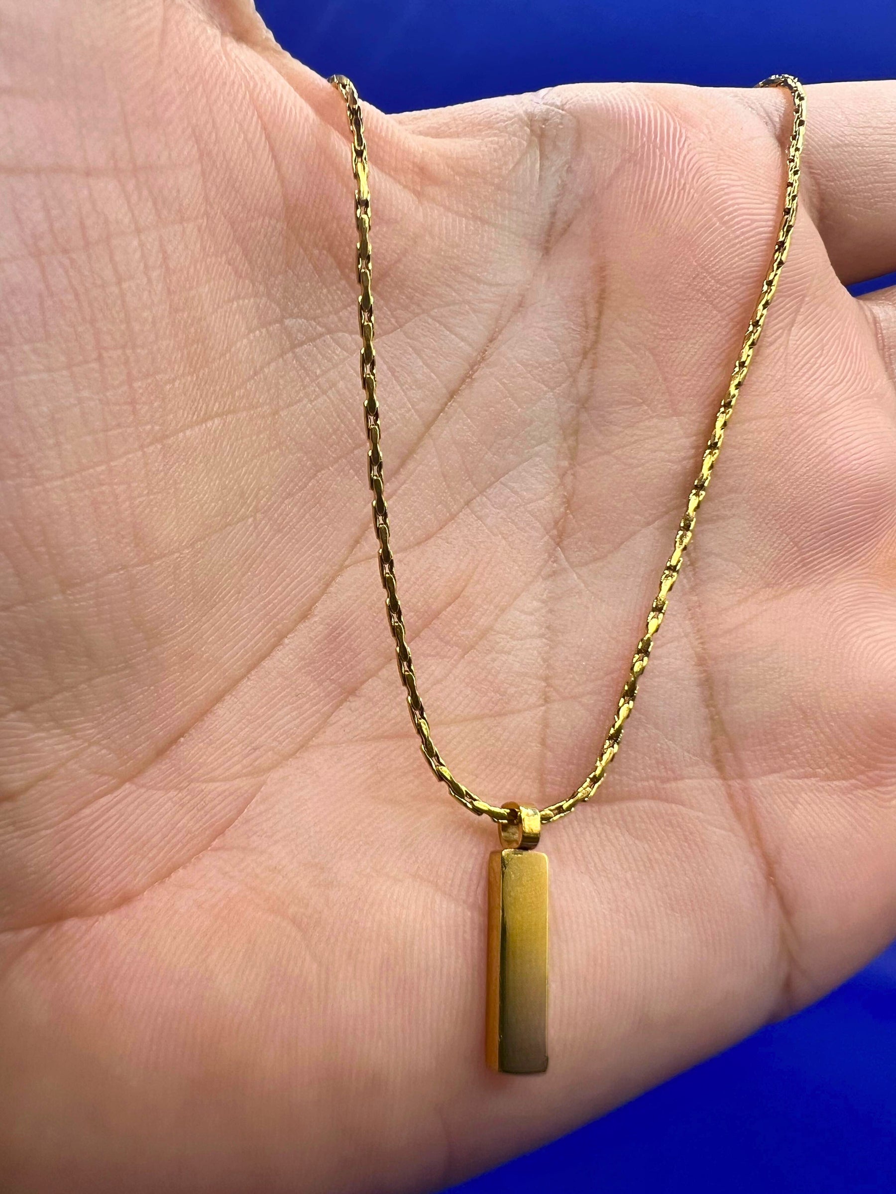 Meu Sobrinho - Colar Americano Banhado a Ouro 18k