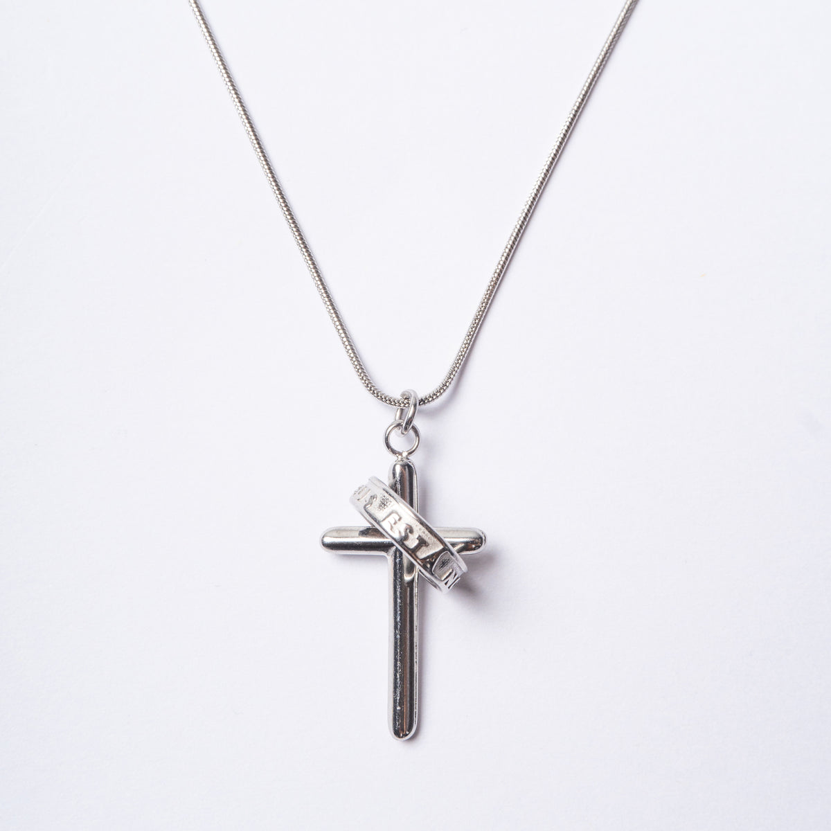 Colar Cruz Anti-Stress Feminino Banhado a Ouro 18k