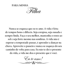 Carta Dedicatória