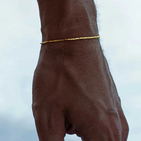 Pulseira Masculina Banhado a Ouro 18k_1