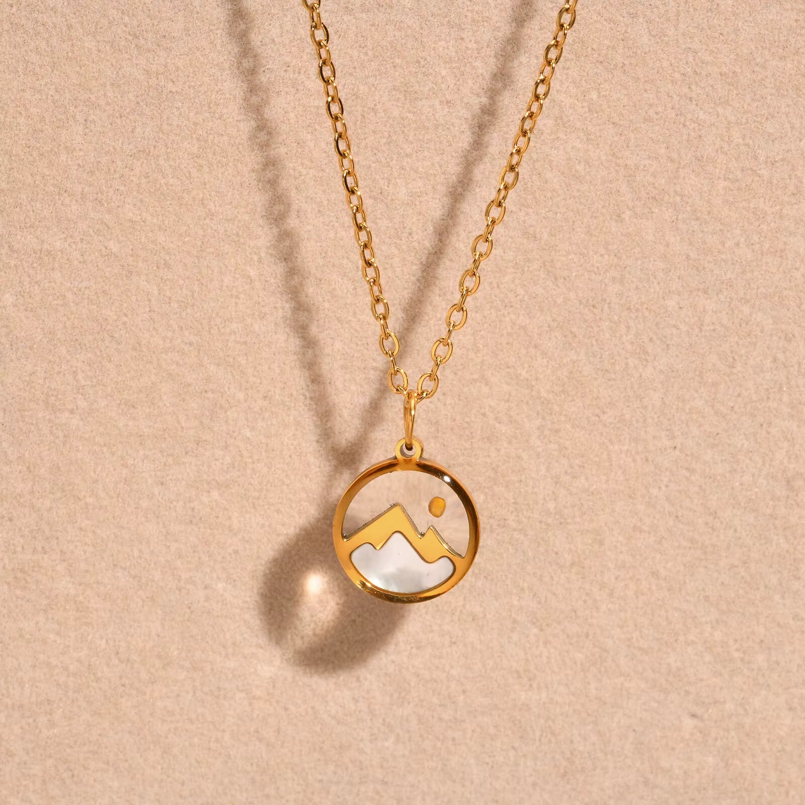 Fé - Colar Grão De Mostarda Banhado a Ouro 18k