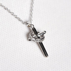 Colar Cruz Masculino Antiansiedade Banhado a Ouro 18k